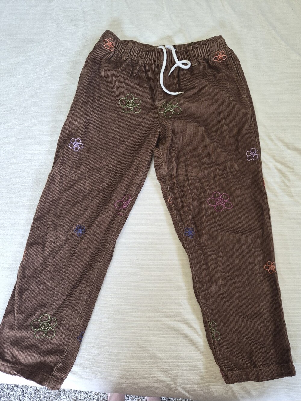 Urban Outfitters Floral Corduroy Pants